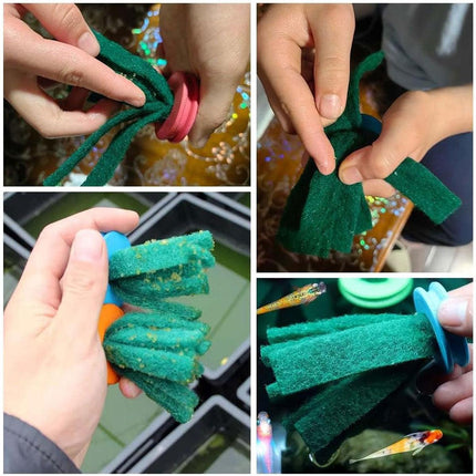 Fish Egg Collector Device Set 10PCS Floating Hanging Breeding Box Aquarium Tank.