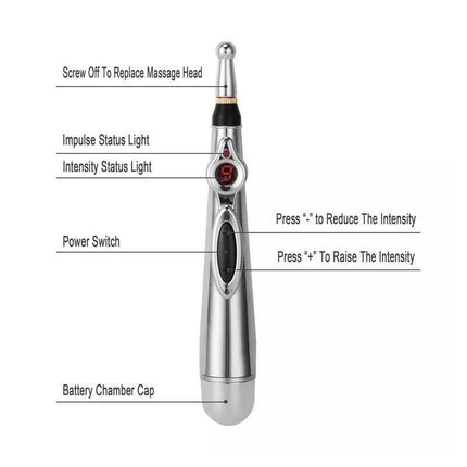 Accupuncture Electronic Massage Pen Energy Pen Relief Pain Tool Meridian Therapy.