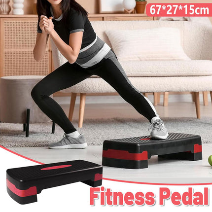 Fitness Step Platform Small Aerobic Stepper Exercise Equipment Home Gym Workout.