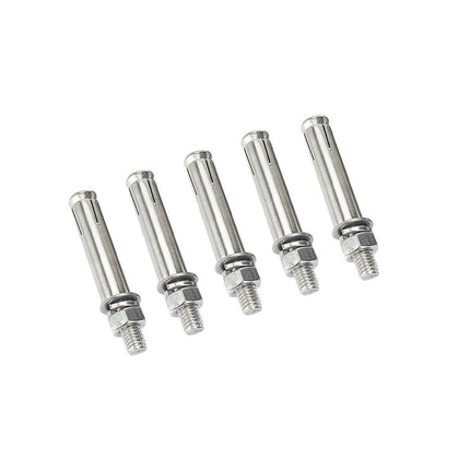 M10 Stainless Steel Hex Head Expansion Anchor Bolts Heavy Duty Screws - M10*100.