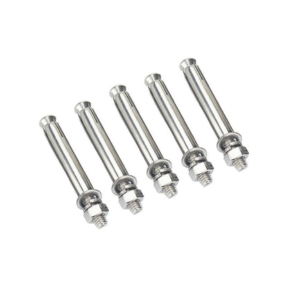 M10 Stainless Steel Hex Head Expansion Anchor Bolts Heavy Duty Screws - M10*100.