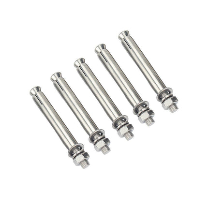 M10 Stainless Steel Hex Head Expansion Anchor Bolts Heavy Duty Screws - M10*100.