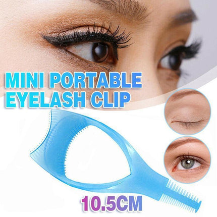 3 In 1 Eyelash Mascara Makeup Guard Protect Tool Applicator Curler Comb Lashes.