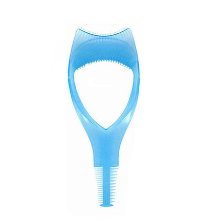 3 In 1 Eyelash Mascara Makeup Guard Protect Tool Applicator Curler Comb Lashes.