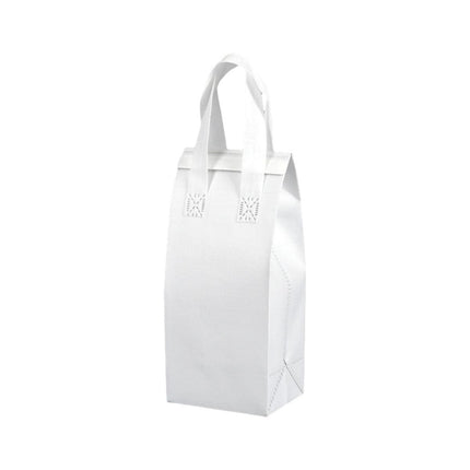 50pcs Thermal Insulation Packing Bag Non Woven Milk Tea Cake Food Storage Bag - Kraft-27x12x10cm.