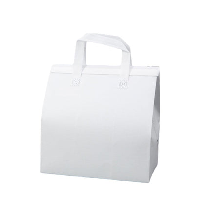 50pcs Thermal Insulation Packing Bag Non Woven Milk Tea Cake Food Storage Bag - Kraft-27x12x10cm.