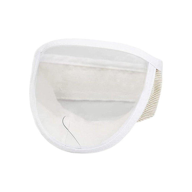 Breathable Kitten Headgear Clear Pet Mask Dog Anti Bite Scratch Protective Gear - S.