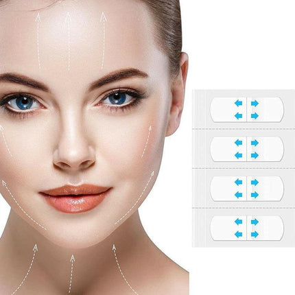 40PCS Invisible Face Lift Tapes V Shape Stickers for Makeup and Instant Slim Look.
