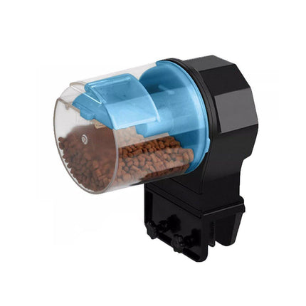 Intelligent Automatic Fish Feeder for Aquarium Large Capacity Timing Feeder - Yellow.