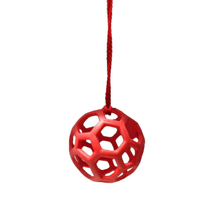 Hanging Hay Feeders Stable Feed Polo Feeding Balls Toy for Horses and Livestock - Green.