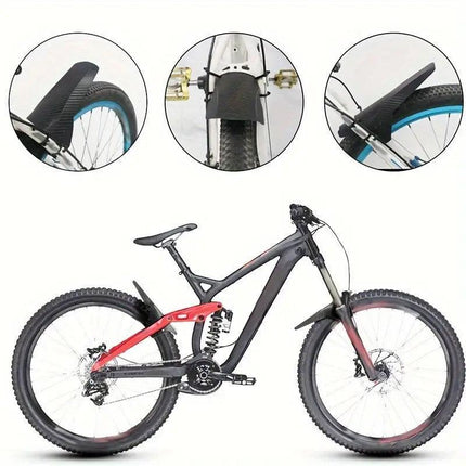 2pcs Mountain Bike Fenders Cycling Mudguard Bike Accessories MTB Road Cycling.