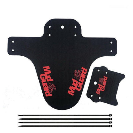 Marsh Guard Bicycle Mudguard Mtb Fender Mud Guards Wings - Bicycle Front Fender - Black.