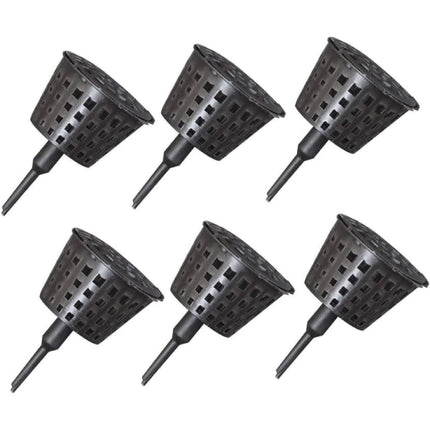 100x Plastic Fertilizer Baskets with Lid Balcony Gardening Tools Bonsai Supplies.