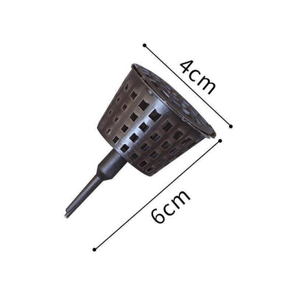 100x Plastic Fertilizer Baskets with Lid Balcony Gardening Tools Bonsai Supplies.