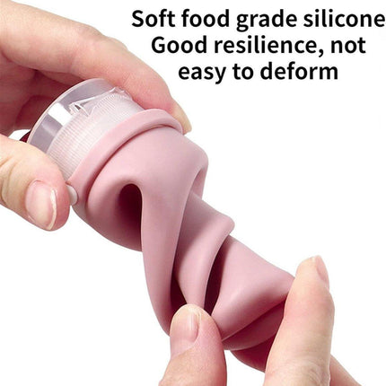4pcs Travel Storage Bottles Set Refillable Silicone for Shampoo Lotion Cosmetics.