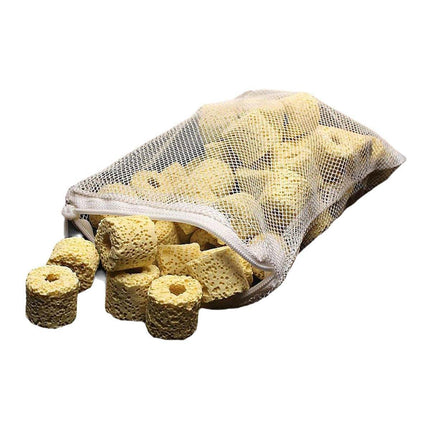 500g Fish Tank Water Filter Media Aquarium Filtration Material Sponge Pad - Far Infrared Breathing Ring.
