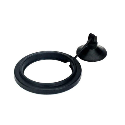 Fish Feeding Ring Aquarium Fish Tank Feeder Floating Fish Food Feeder Fish Food Black - Black Square.