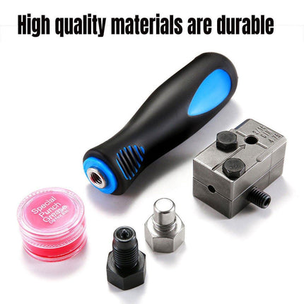 Durable Auto Brake Pipe Flaring Tools Kit Automotive Repair Maintenance Set.