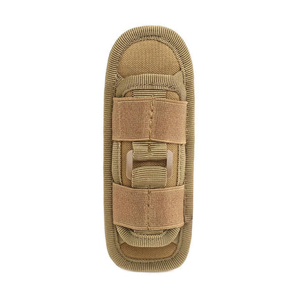 Portable Outdoor Military Flashlight Bag Pouch Tactical Case Holster Belt Holder - Green.