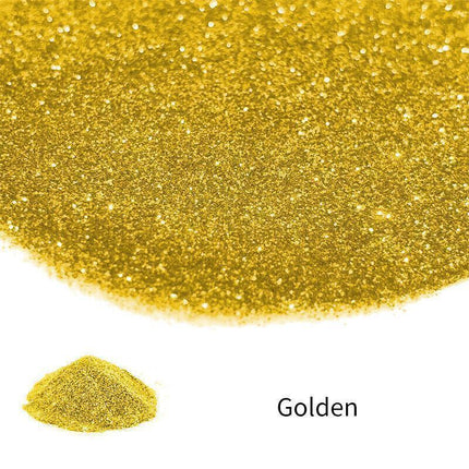 50G Fine Glitter Dust Powder Holographic Iridescent Metallic Body Nail Art Craft - Pink.