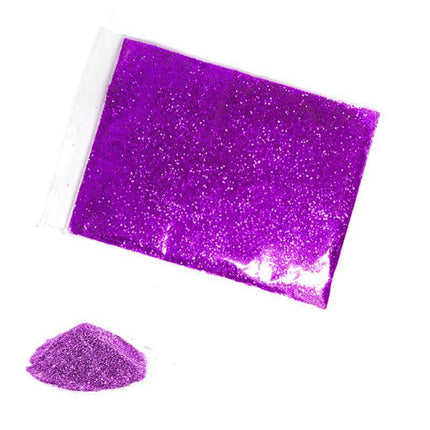 50G Fine Glitter Dust Powder Holographic Iridescent Metallic Body Nail Art Craft - Pink.