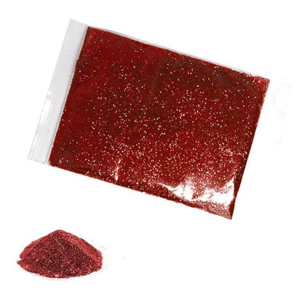 50G Fine Glitter Dust Powder Holographic Iridescent Metallic Body Nail Art Craft - Pink.