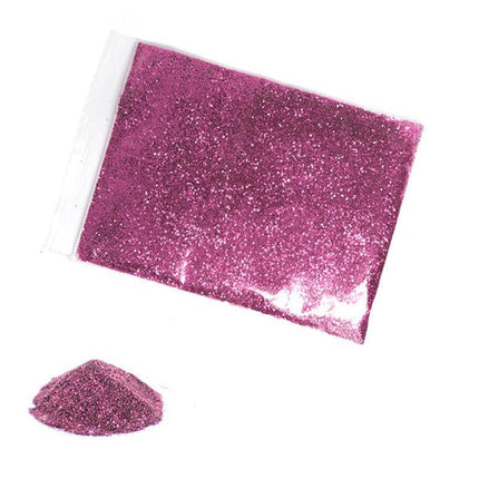 50G Fine Glitter Dust Powder Holographic Iridescent Metallic Body Nail Art Craft - Pink.