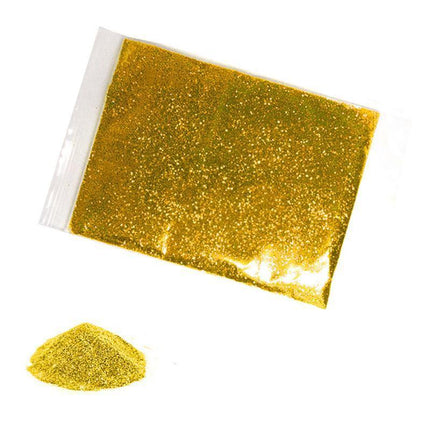 50G Fine Glitter Dust Powder Holographic Iridescent Metallic Body Nail Art Craft - Pink.