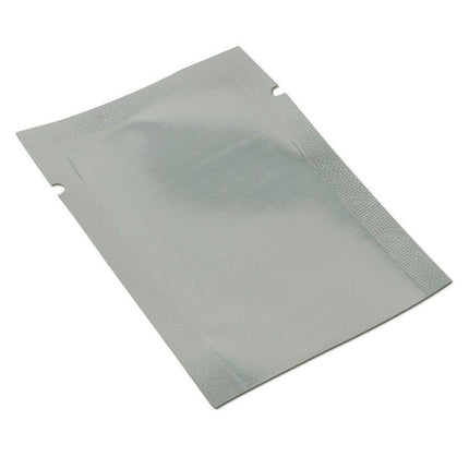 Silver Open Top Aluminum Foil Packaging Bags Heat Seal Vacuum Food Pouches - 22X30CM.
