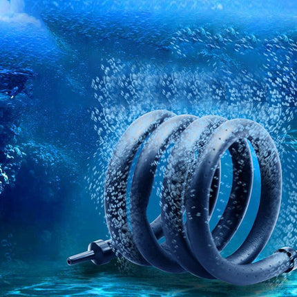 Flexible Aquarium Air Stone Oxygen Diffuser Strip for Fish Tank Aeration System - 45cm Single-inlet.