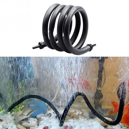 Flexible Aquarium Air Stone Oxygen Diffuser Strip for Fish Tank Aeration System - 45cm Single-inlet.