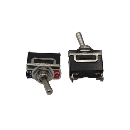 5X Waterproof Toggle Flick Switch 250V On/Off Car Dash Light Metal 12 Volt Boot.