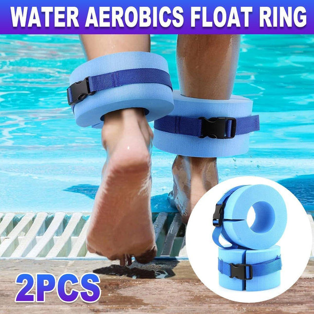 2pcs Swimming Gear Arm Floats Big Buoyancy Water Sports Tie Legs and Feet Rings.