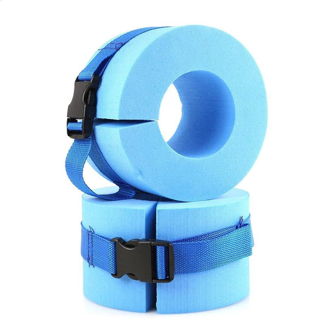2pcs Swimming Gear Arm Floats Big Buoyancy Water Sports Tie Legs and Feet Rings.