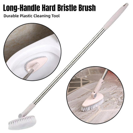 Multifunctional Floor Brush Long Handle Cleaning Brush for Tiles and Home Use.