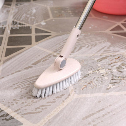 Multifunctional Floor Brush Long Handle Cleaning Brush for Tiles and Home Use.