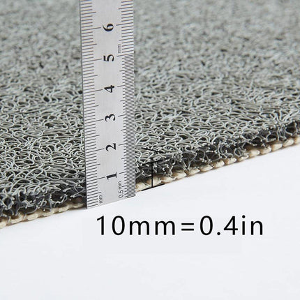 Waterproof Non-Slip Bathroom Shower Mat Anti-Slip Rug Toilet Floor Mat Washable - Cream-40*60cm.