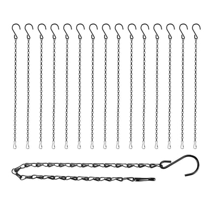 15PCS Metal Hanging Chains for Plants Flower Pot Basket Garden Bird Feeder.