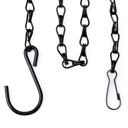 15PCS Metal Hanging Chains for Plants Flower Pot Basket Garden Bird Feeder.