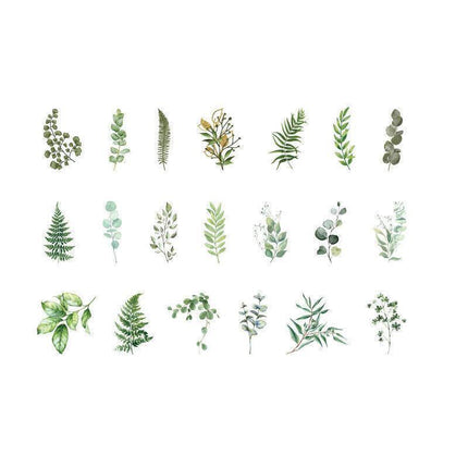 Scrapbooking Flower Stickers Pet Transparent Sticker - E.