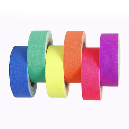 6X Luminous Fluorescent Tape Glow In The Dark Night Self-Adhesive Sticker Strip.