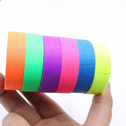 6X Luminous Fluorescent Tape Glow In The Dark Night Self-Adhesive Sticker Strip.