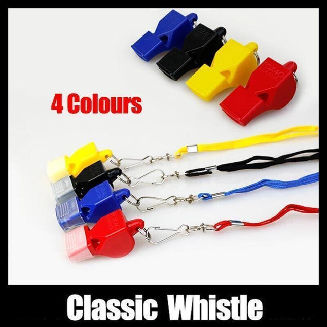 On Sale Classic Whistle Cmg Referee Outdoor Indoor Football Sport Safe Au Stock - Blue.