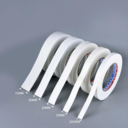 Double Sided White PE Foam Sticky Tape Mounting DIY Craft Strong Adhesive 2.5m - 30mm*2.5m.