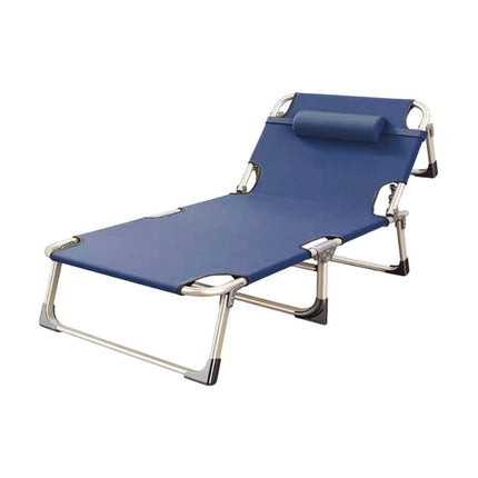 Multifunctional Recliner Folding Bed Lounge Chair for Lunch Break Relaxation.