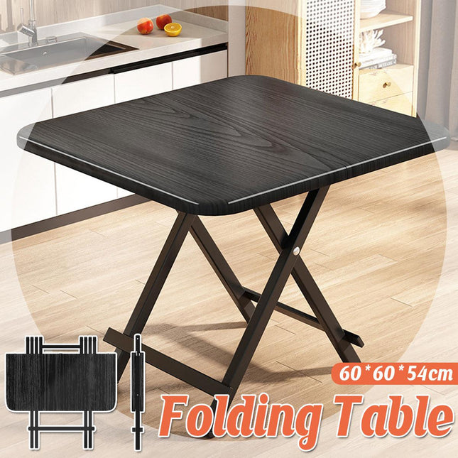 Folding Dining Table Model Portable Simple Household Table Compact Space Saving.