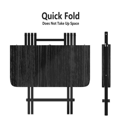 Folding Dining Table Model Portable Simple Household Table Compact Space Saving.