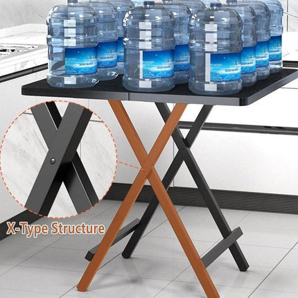Folding Dining Table Model Portable Simple Household Table Compact Space Saving.