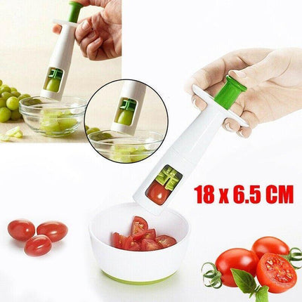 Grape and Cherry Slicer Cutter Tool for Fruit and Vegetable Prep.