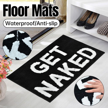 Non Slip Absorbent Bathroom Floor Mat Soft Washable Door Rug Home Decor.